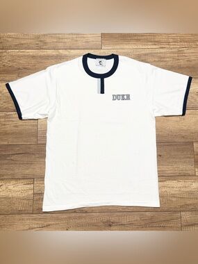 Duke Blue Devils University Store Vintage Y2K Cotton Exchange T Shirt Adult L